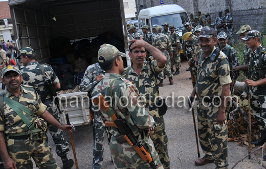 Election Security in Mangalore